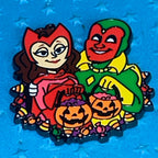 2024 - Wanda and Vision - Halloween - Marvel - Disney Pin