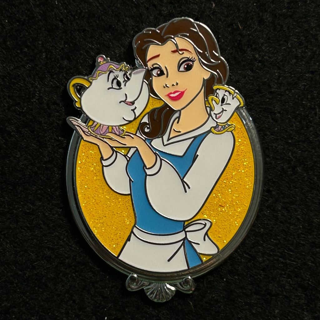 2025 - Belle with Mrs. Potts and Chip - Princess - Disney Pin