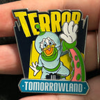 2015 LE 4,000 - TERROR in Tomorrowland - Donald Duck - Disney Pin