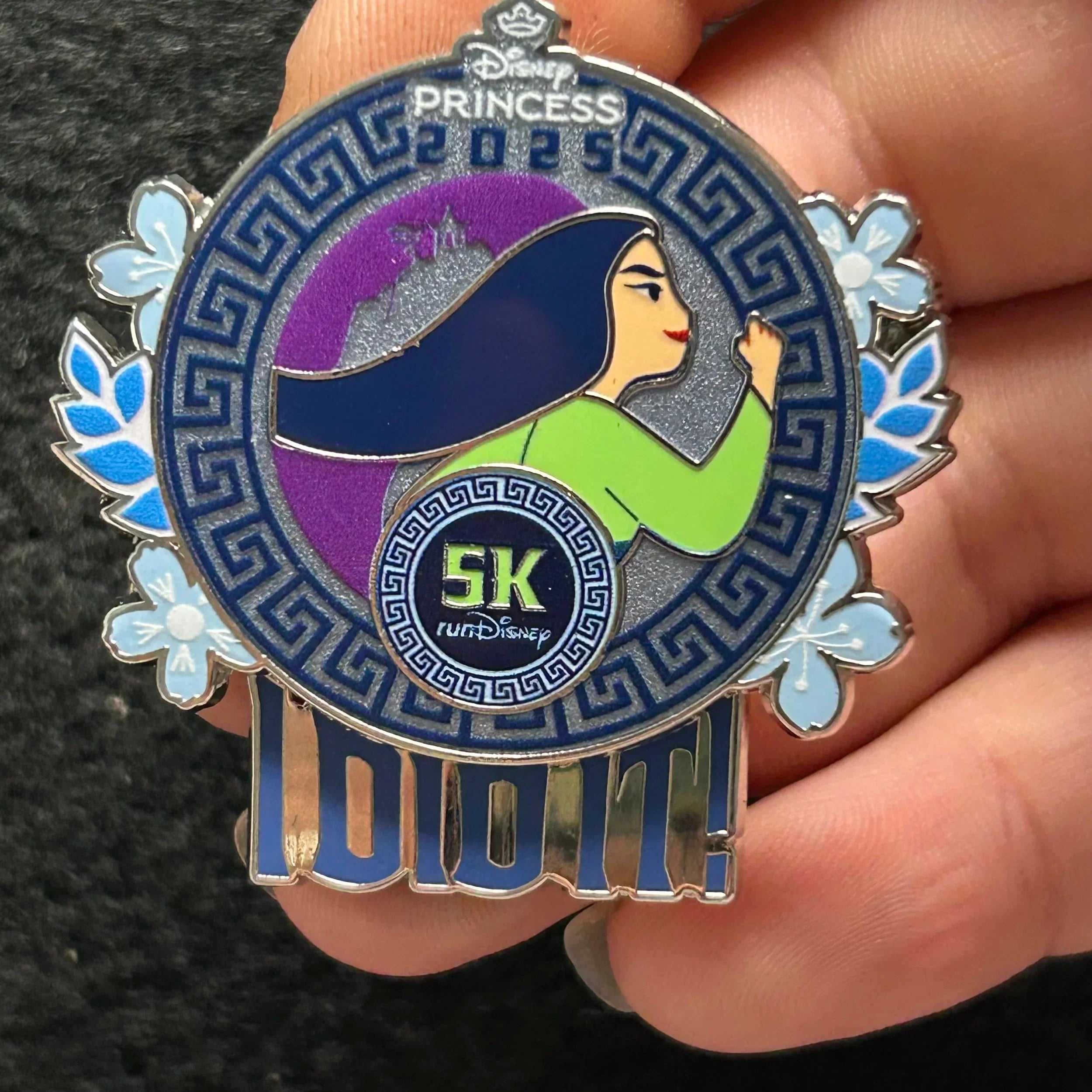 2025 - Mulan - 5k - runDisney - LE 1,250 - I Did It - Disney Pin