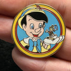 2012 - Pinocchio and Jiminy Cricket - Best Friends - Mystery Pin