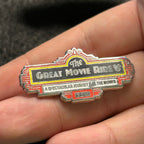 2019 - The Great Movie Ride Sign - Hidden Mickey - Disney Pin