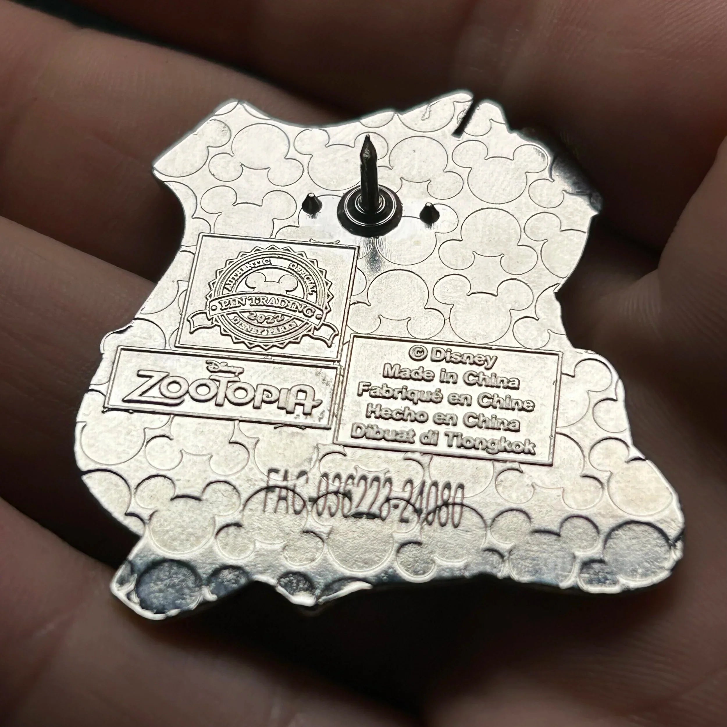 2022 - Officer McHorn - Badge - Zootopia - ZPD - Mystery Series - Disney Pin
