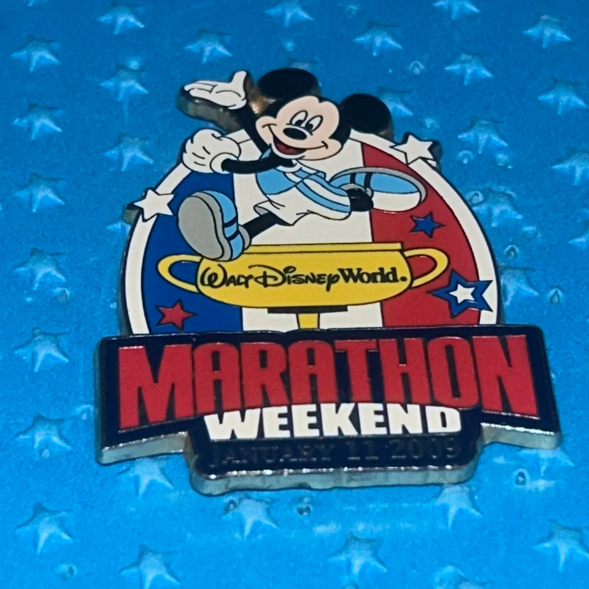 2009 - Mickey Mouse - RunDisney - LR - Marathon Weekend - Disney Pin