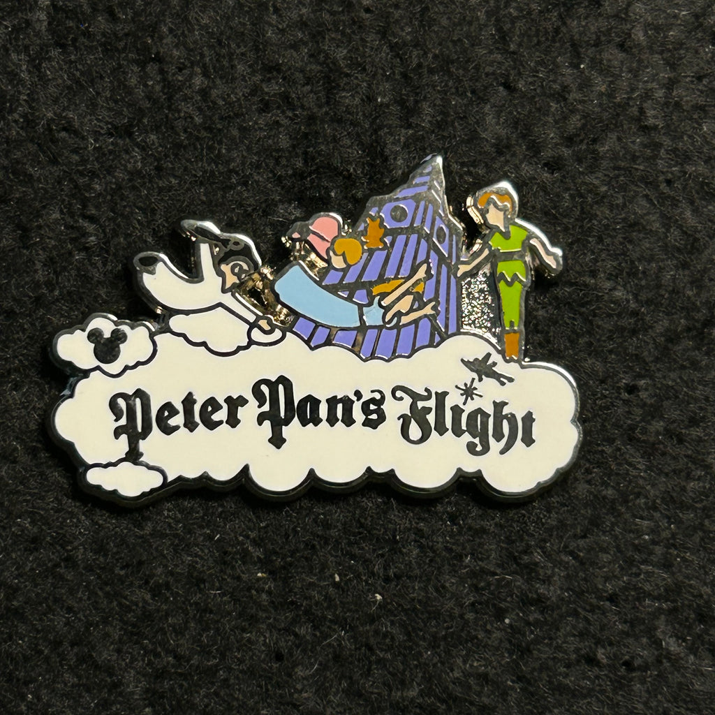 2019 - Peter Pan's Flight Logo - Hidden Mickey - Disney Pin
