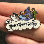 2019 - Peter Pan's Flight Logo - Hidden Mickey - Disney Pin