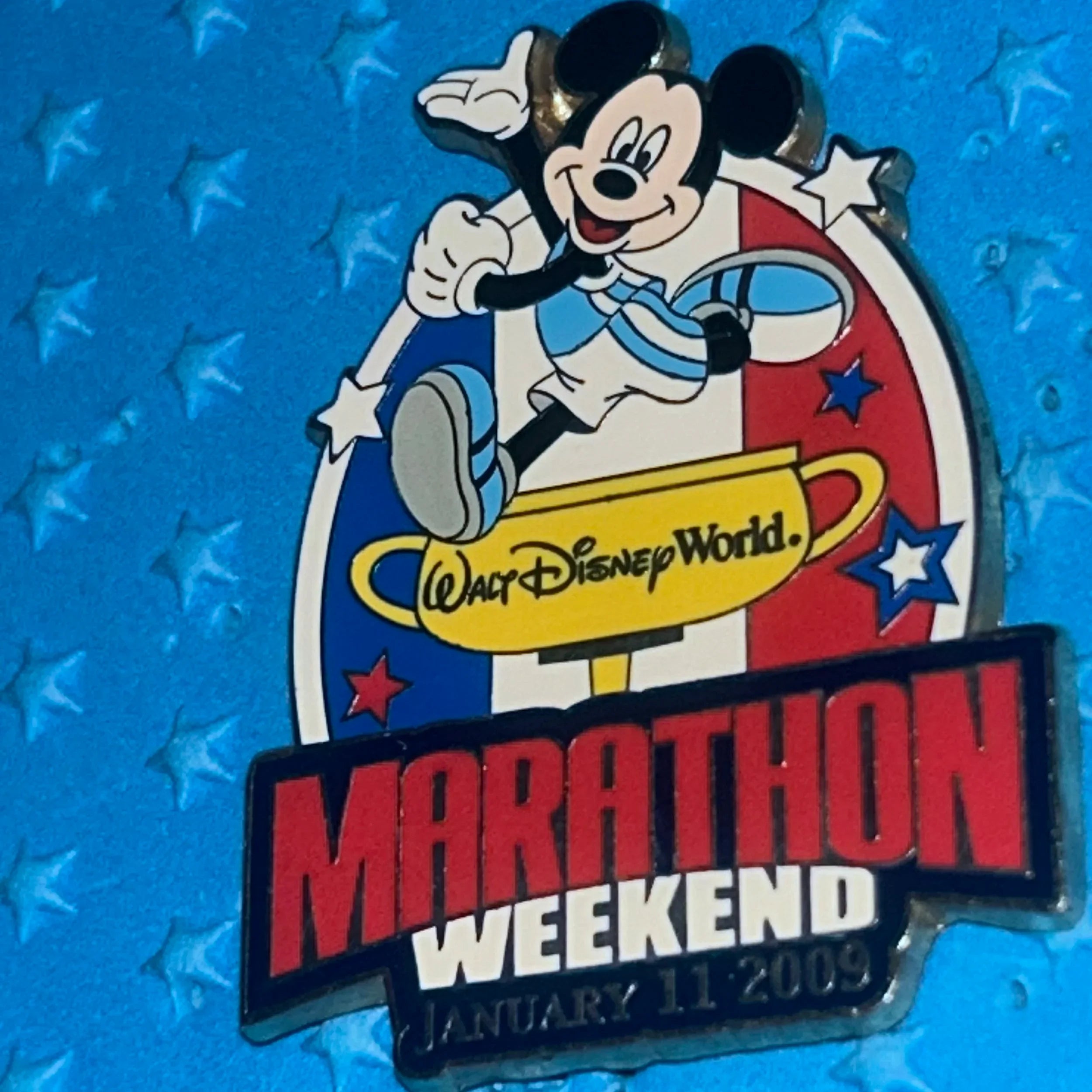 2009 - Mickey Mouse - RunDisney - LR - Marathon Weekend - Disney Pin