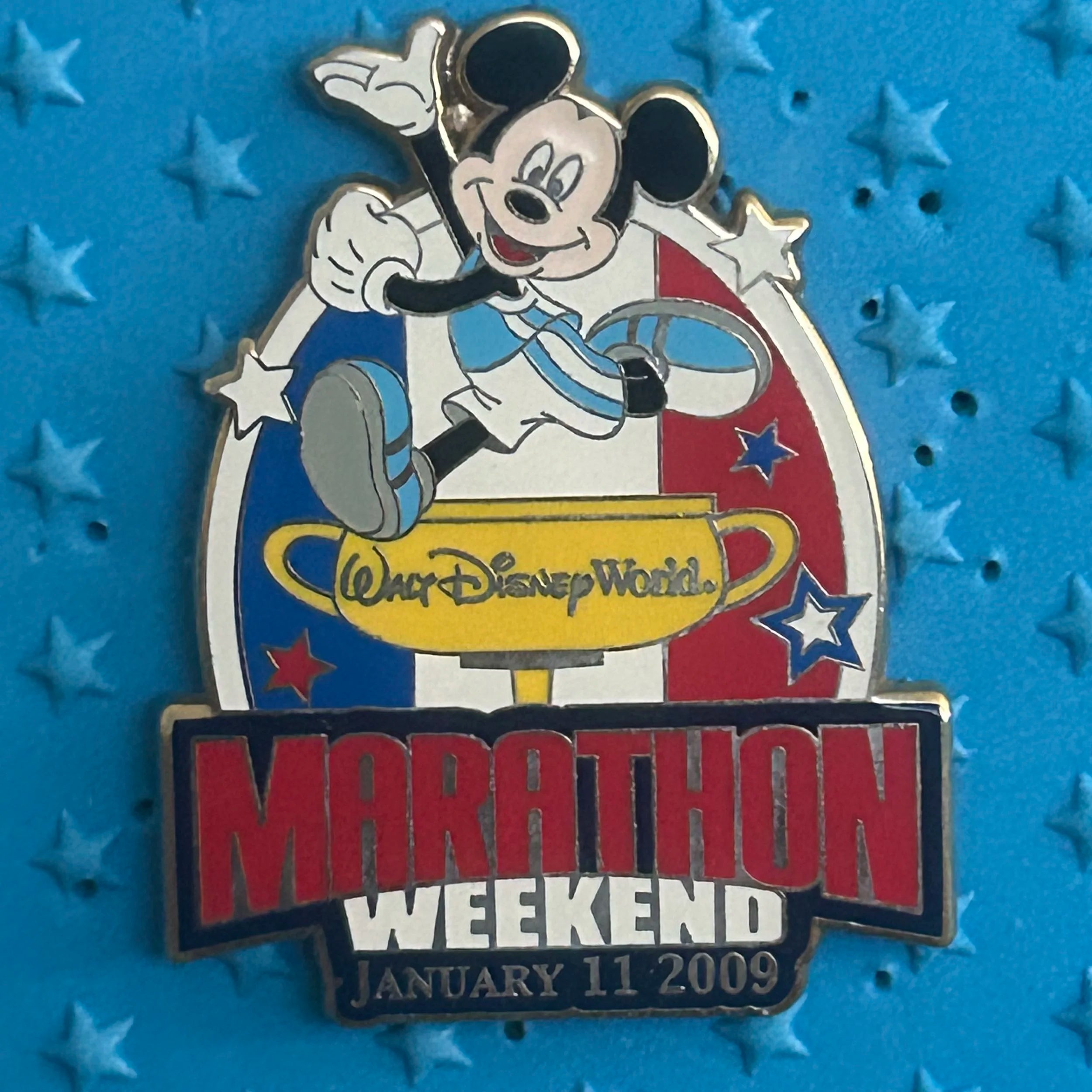 2009 - Mickey Mouse - RunDisney - LR - Marathon Weekend - Disney Pin