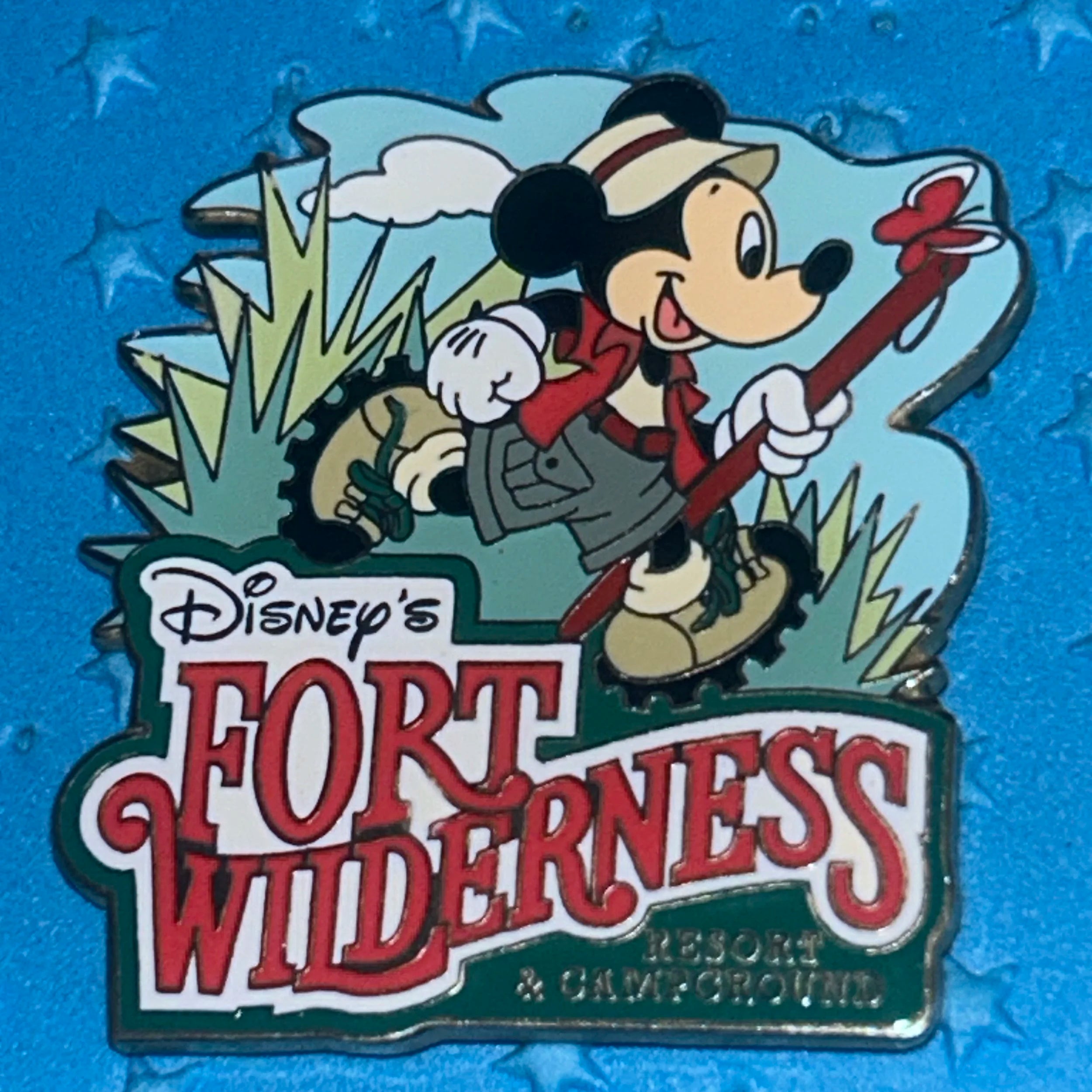 2004 - Mickey Mouse - Campground With Hiking - Fort Wilderness - WDW - Disney Pin