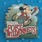 2004 - Mickey Mouse - Campground With Hiking - Fort Wilderness - WDW - Disney Pin