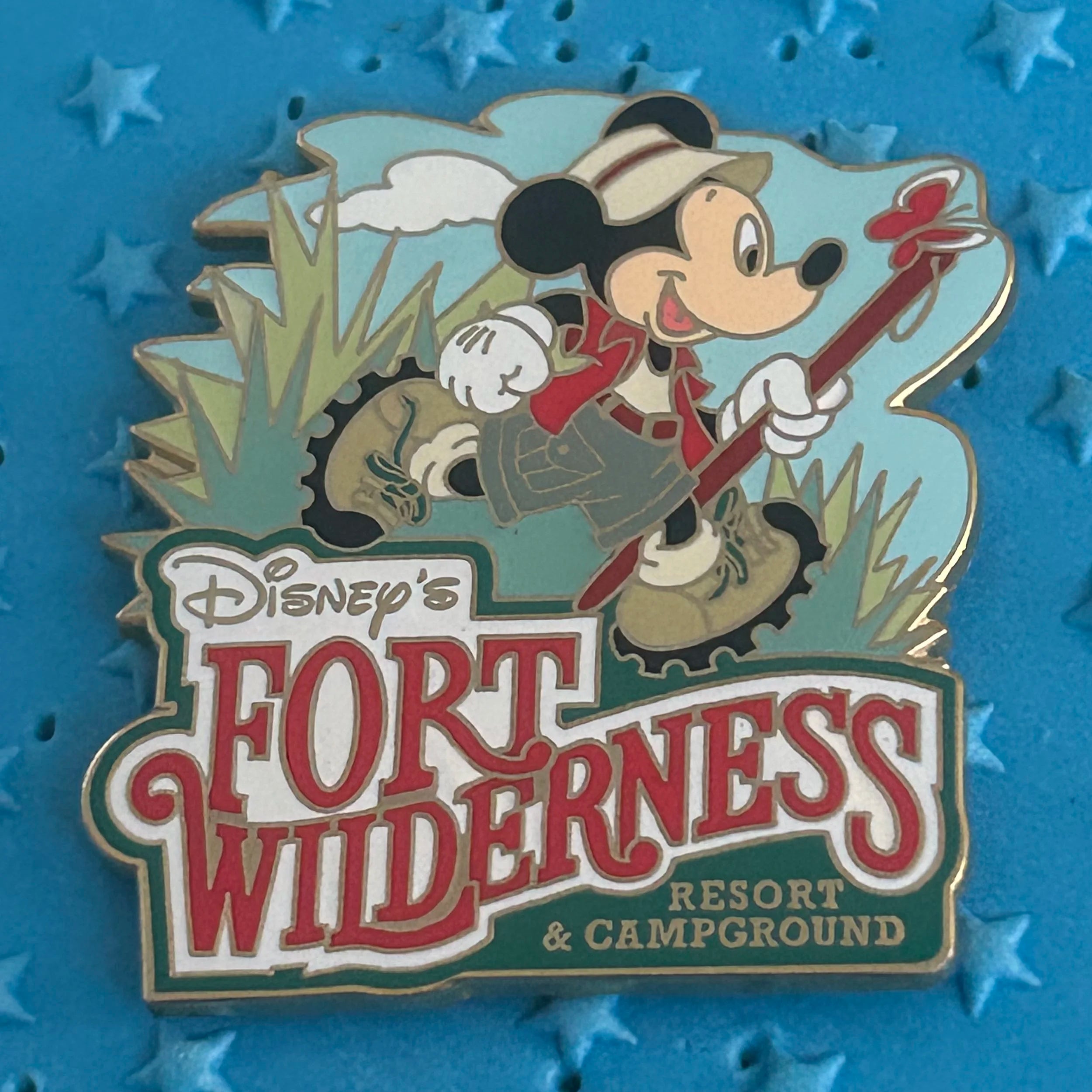2004 - Mickey Mouse - Campground With Hiking - Fort Wilderness - WDW - Disney Pin