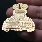 2022 - Fozzie Bear - Muppets Studio - Christmas Caroling - LR - Disney Pin