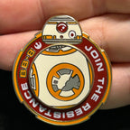 2016 - BB8 "Join The Resistance" - Star Wars - Disney Pin