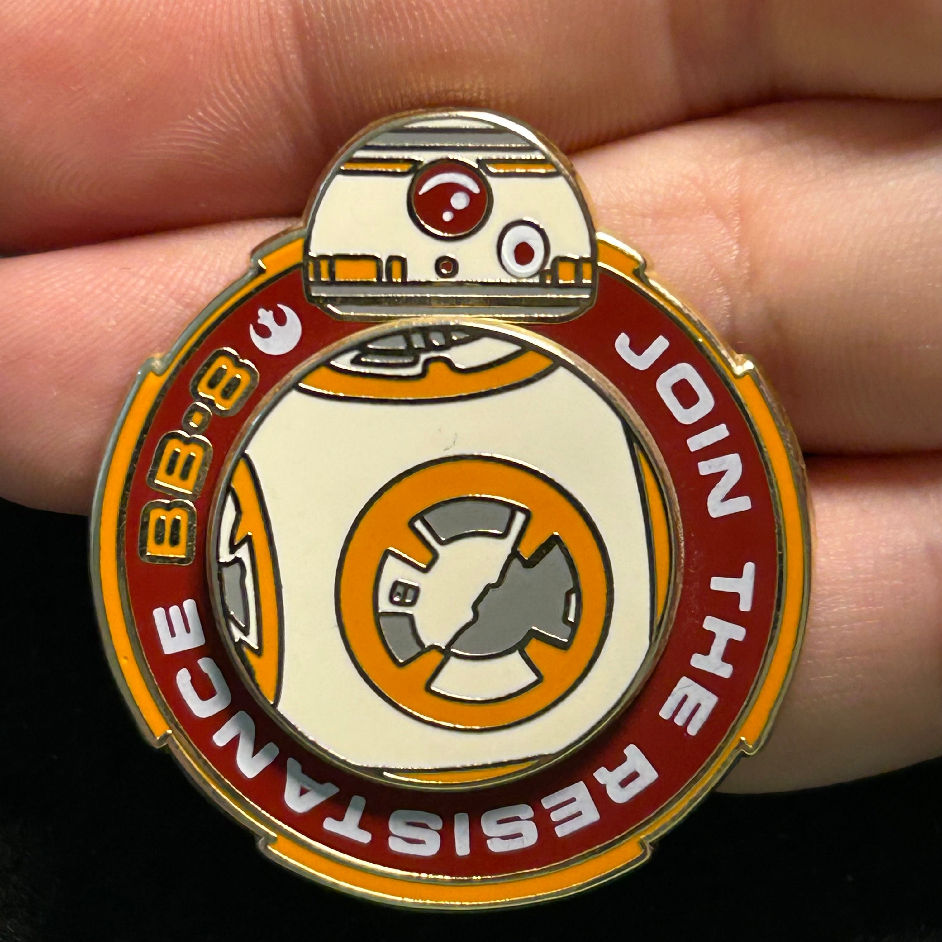 2016 - BB8 "Join The Resistance" - Star Wars - Disney Pin