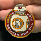 2016 - BB8 "Join The Resistance" - Star Wars - Disney Pin
