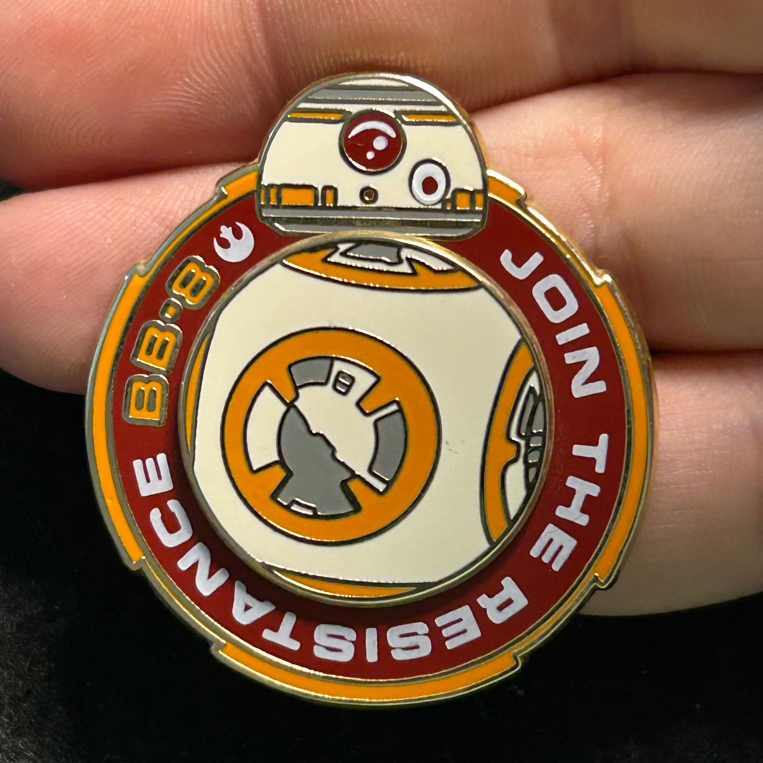 2016 - BB8 "Join The Resistance" - Star Wars - Disney Pin