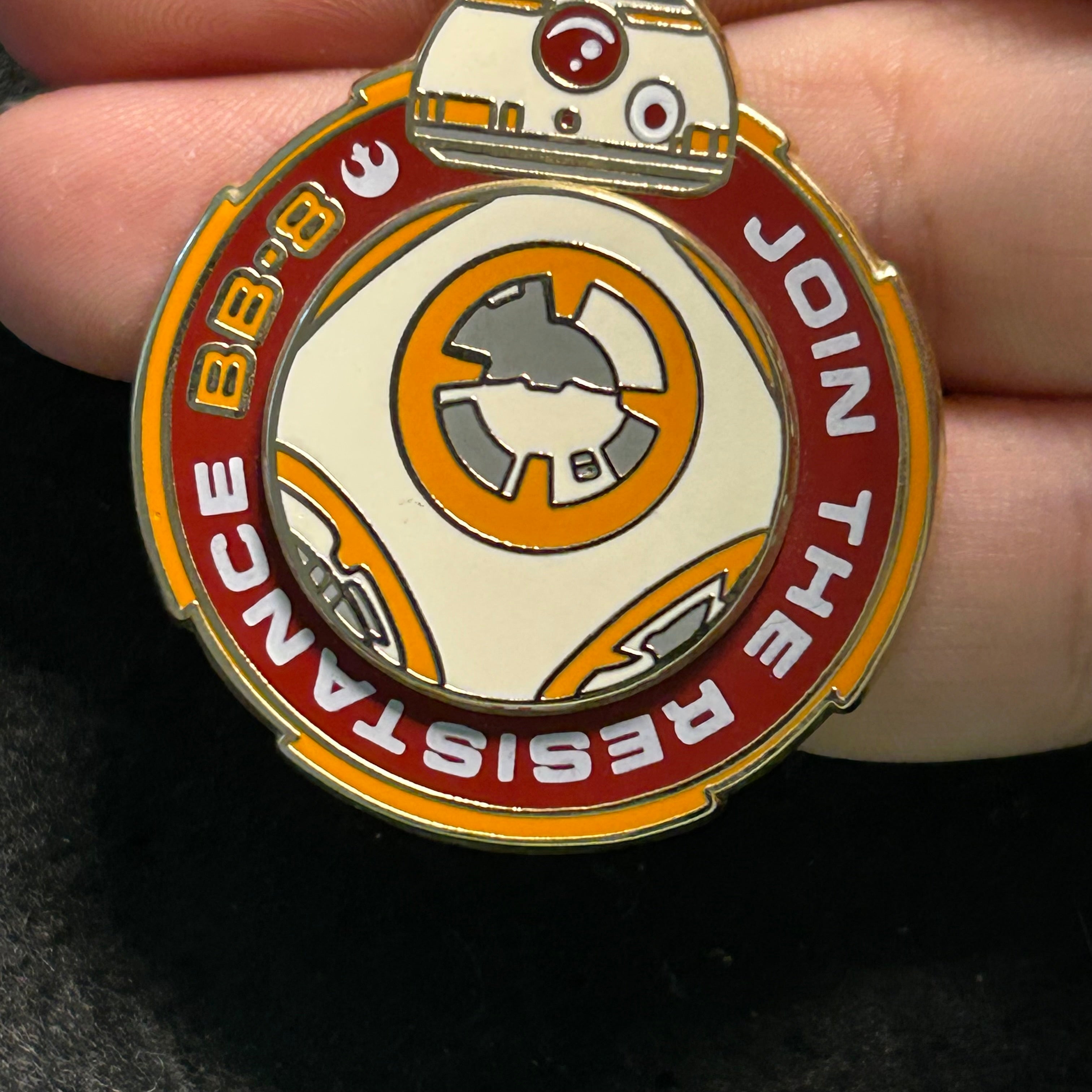 2016 - BB8 "Join The Resistance" - Star Wars - Disney Pin