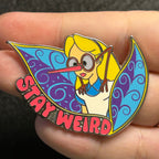 2017 - Alice with Glasses "Stay Weird" - Disney Pin