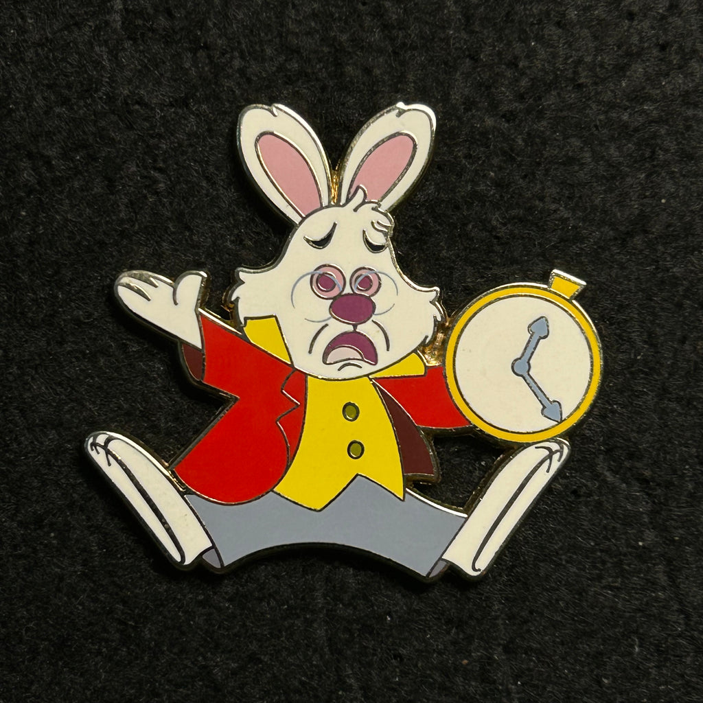 2019 - White Rabbit with Watch - Alice in Wonderland - Disney Pin