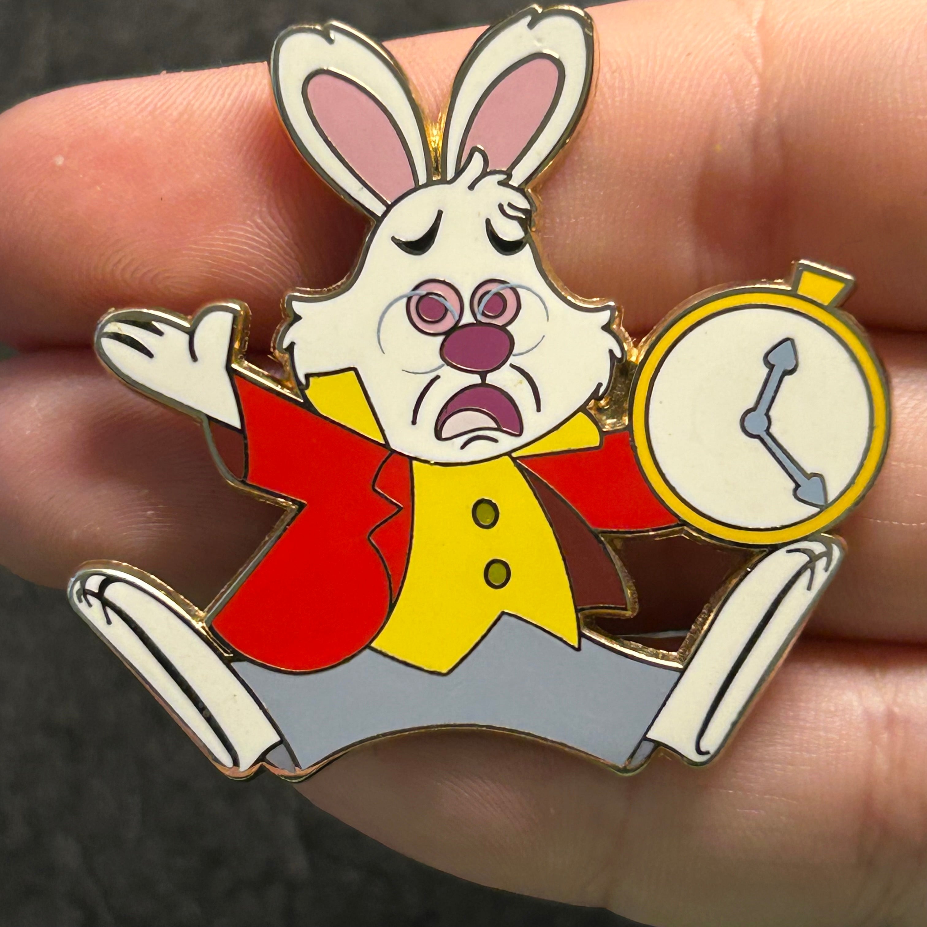2019 - White Rabbit with Watch - Alice in Wonderland - Disney Pin