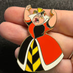 2011 - Queen of Hearts - Full Body - Angry - Alice in Wonderland - Disney Pin
