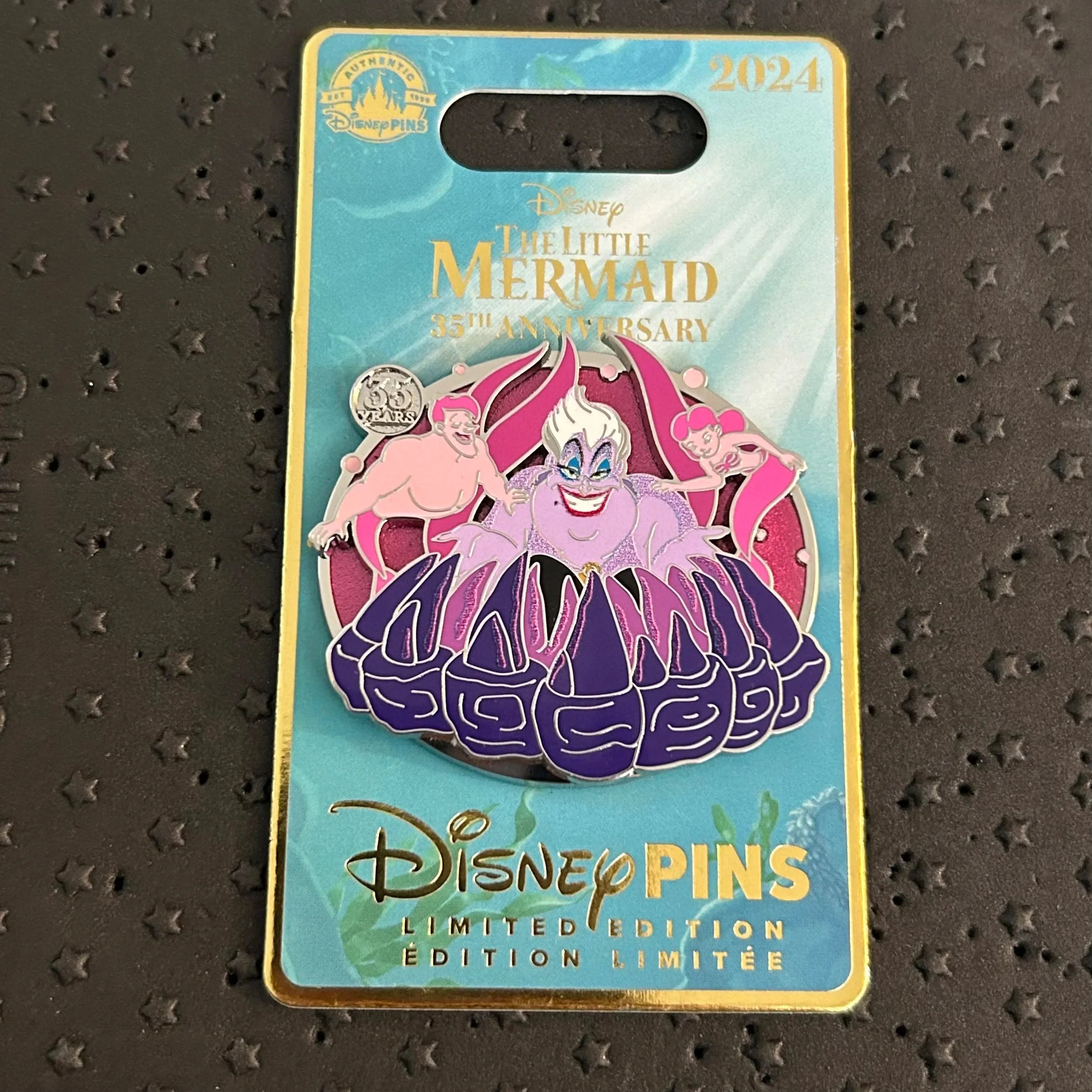 2024 - Ursula - Little Mermaid - 35 Years - LE 4,000 - Disney Pin