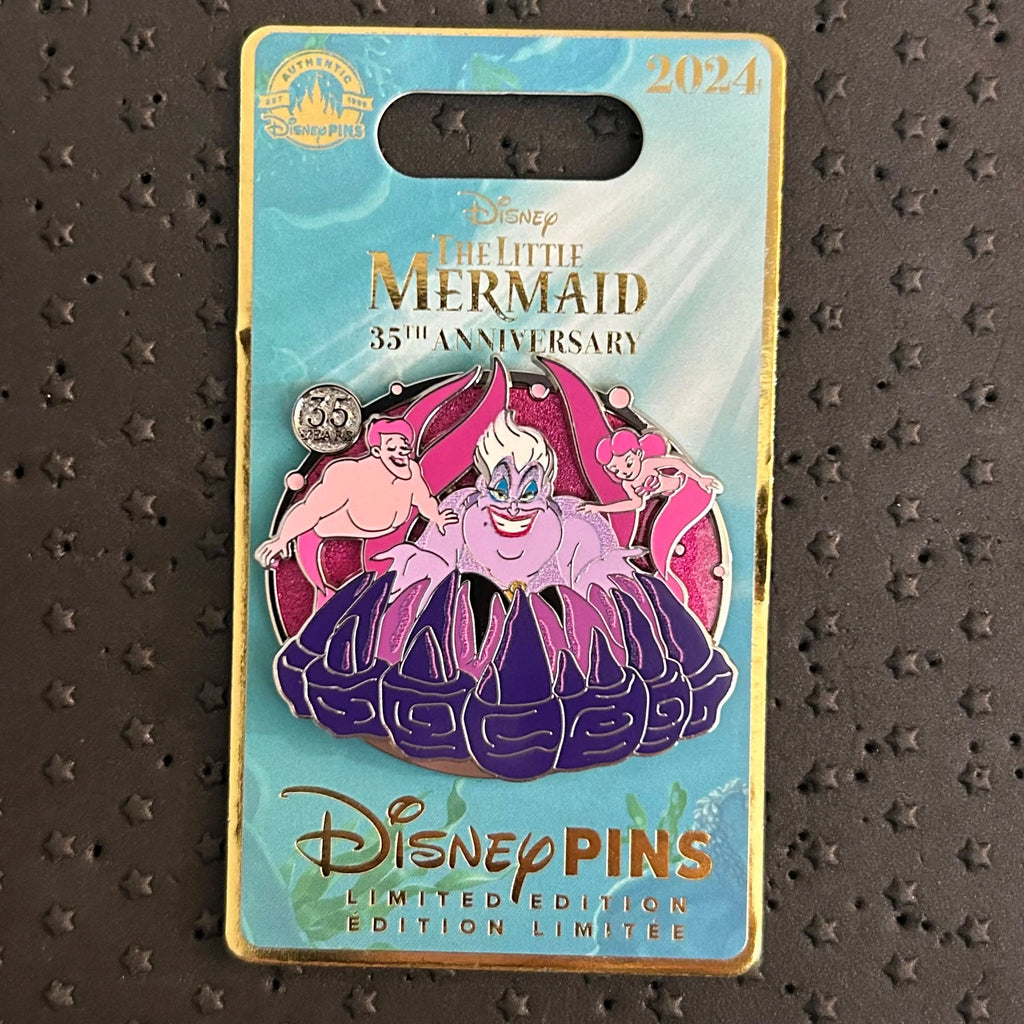 2024 - Ursula - Little Mermaid - 35 Years - LE 4,000 - Disney Pin