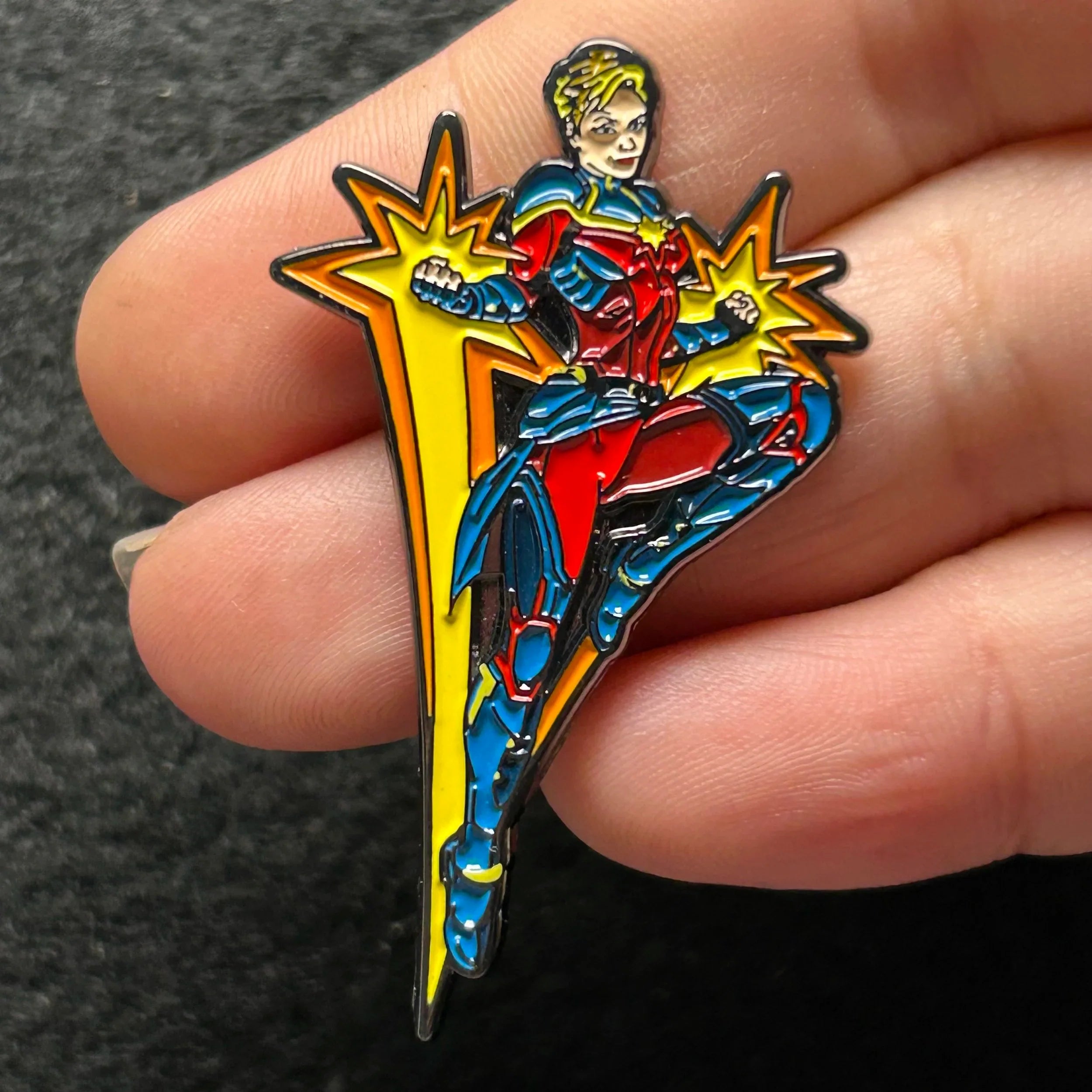 2022 - Captain Marvel - Infinity Saga - Soft Enamel - Disney Pin