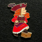 2023 - Red - Pirates of the Caribbean - Booster Series - Disney Pin