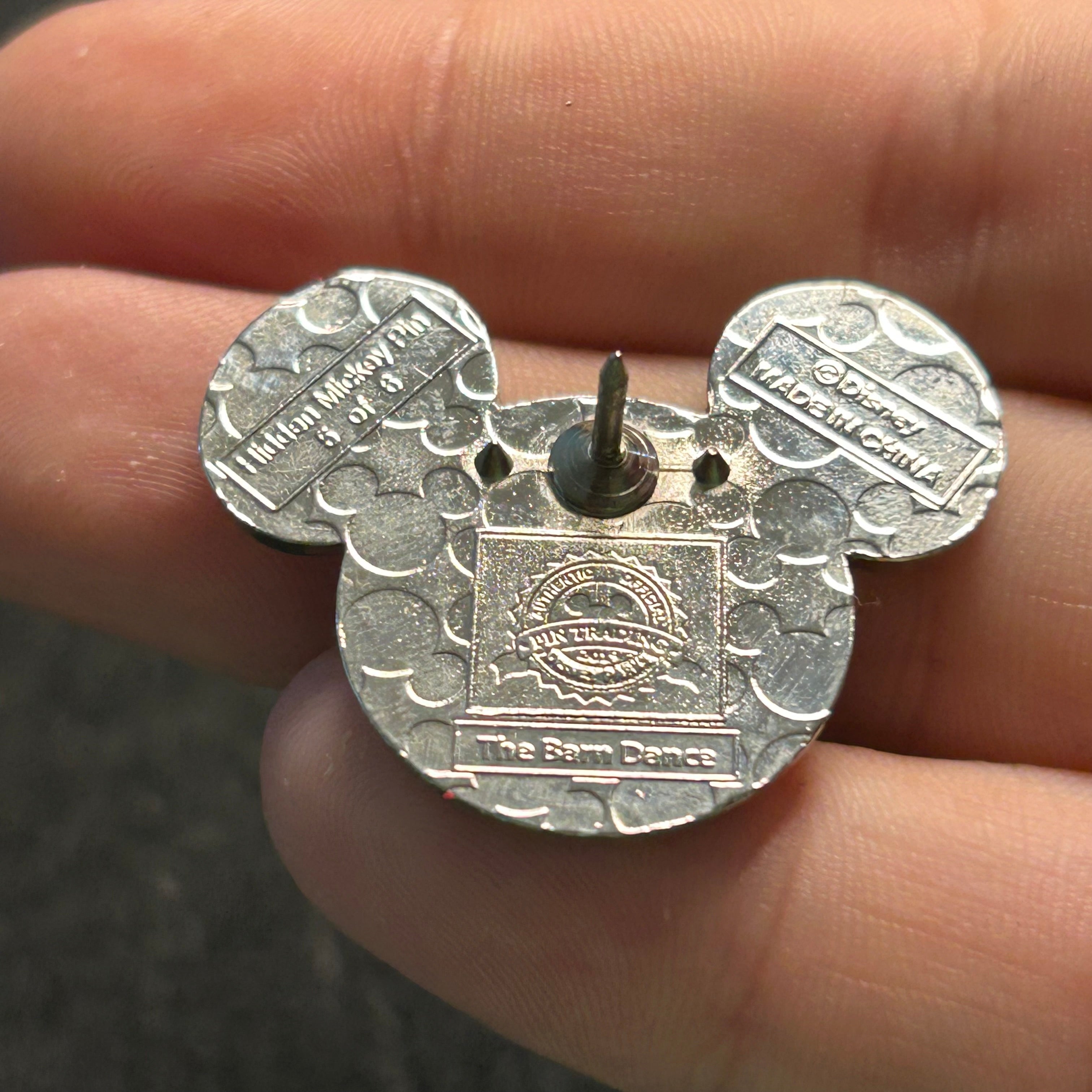 2019 - Mickey Mouse in "The Barn Dance" - Hidden Mickey - Disney Pin