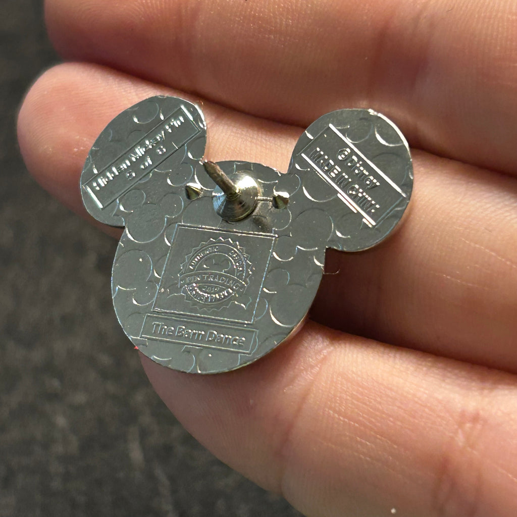 2019 - Mickey Mouse in "The Barn Dance" - Hidden Mickey - Disney Pin