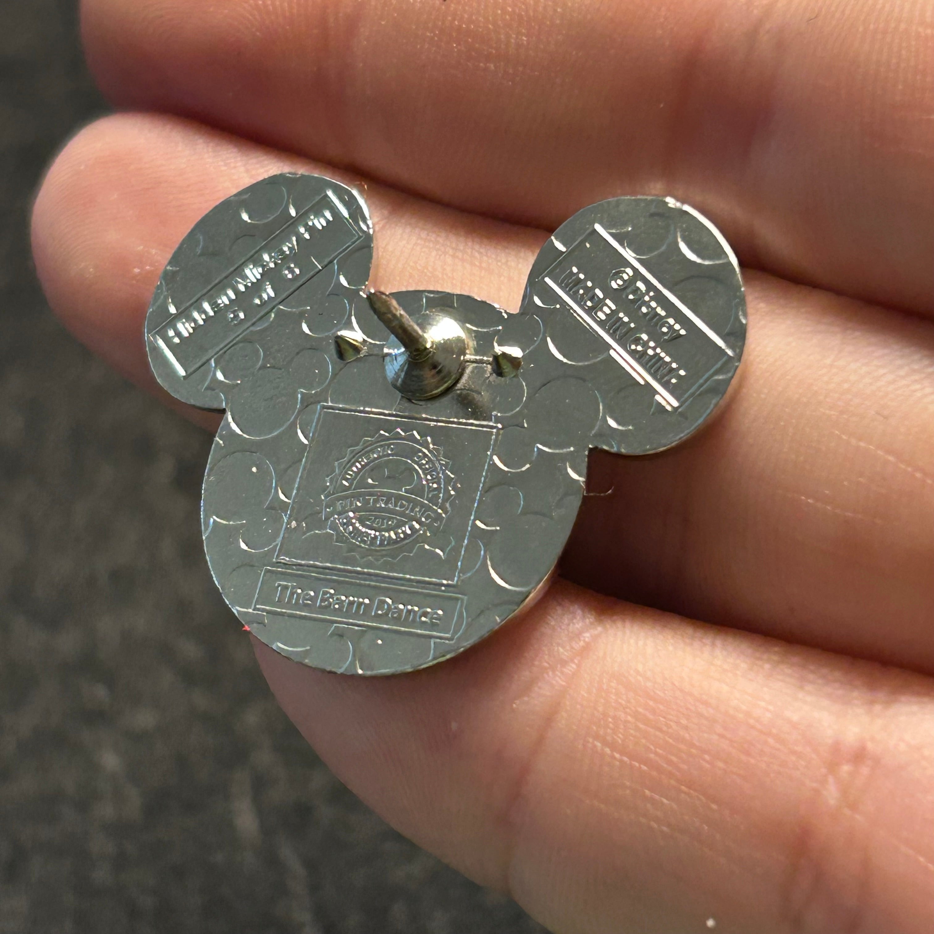 2019 - Mickey Mouse in "The Barn Dance" - Hidden Mickey - Disney Pin