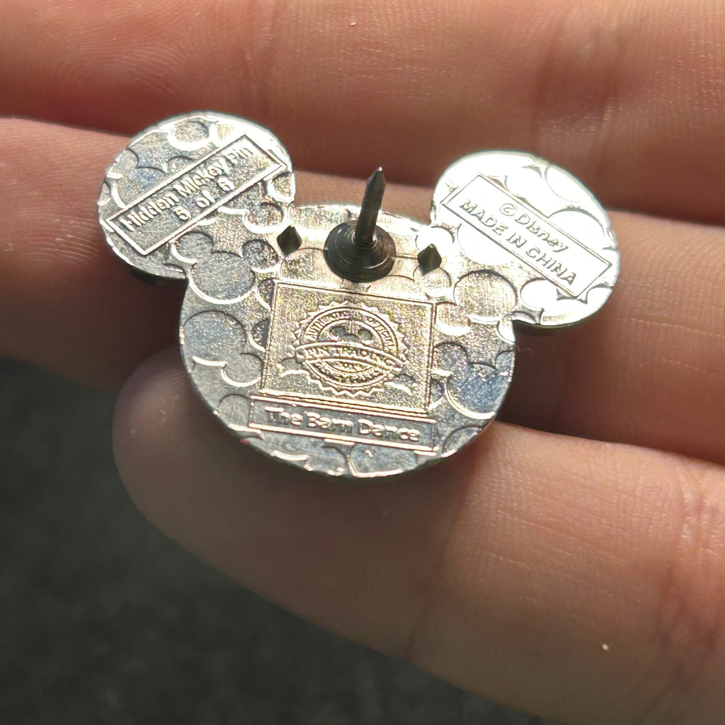 2019 - Mickey Mouse in "The Barn Dance" - Hidden Mickey - Disney Pin