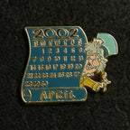 2002 - Mad Hatter April Calendar - Alice in Wonderland - Disney Pin