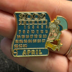 2002 - Mad Hatter April Calendar - Alice in Wonderland - Disney Pin