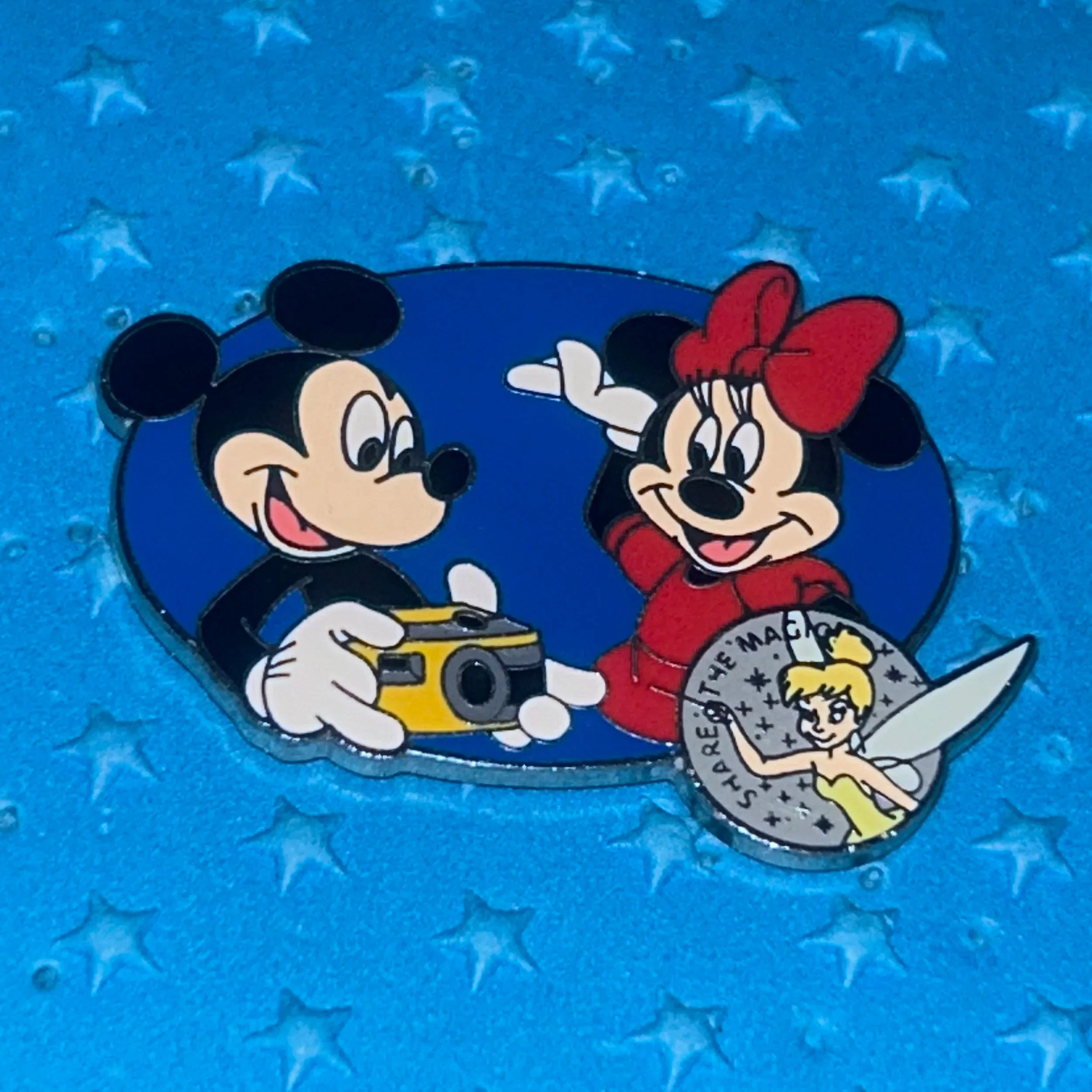 2002 - Mickey, Minnie and Tinker Bell - Share The Magic - Disney Pin