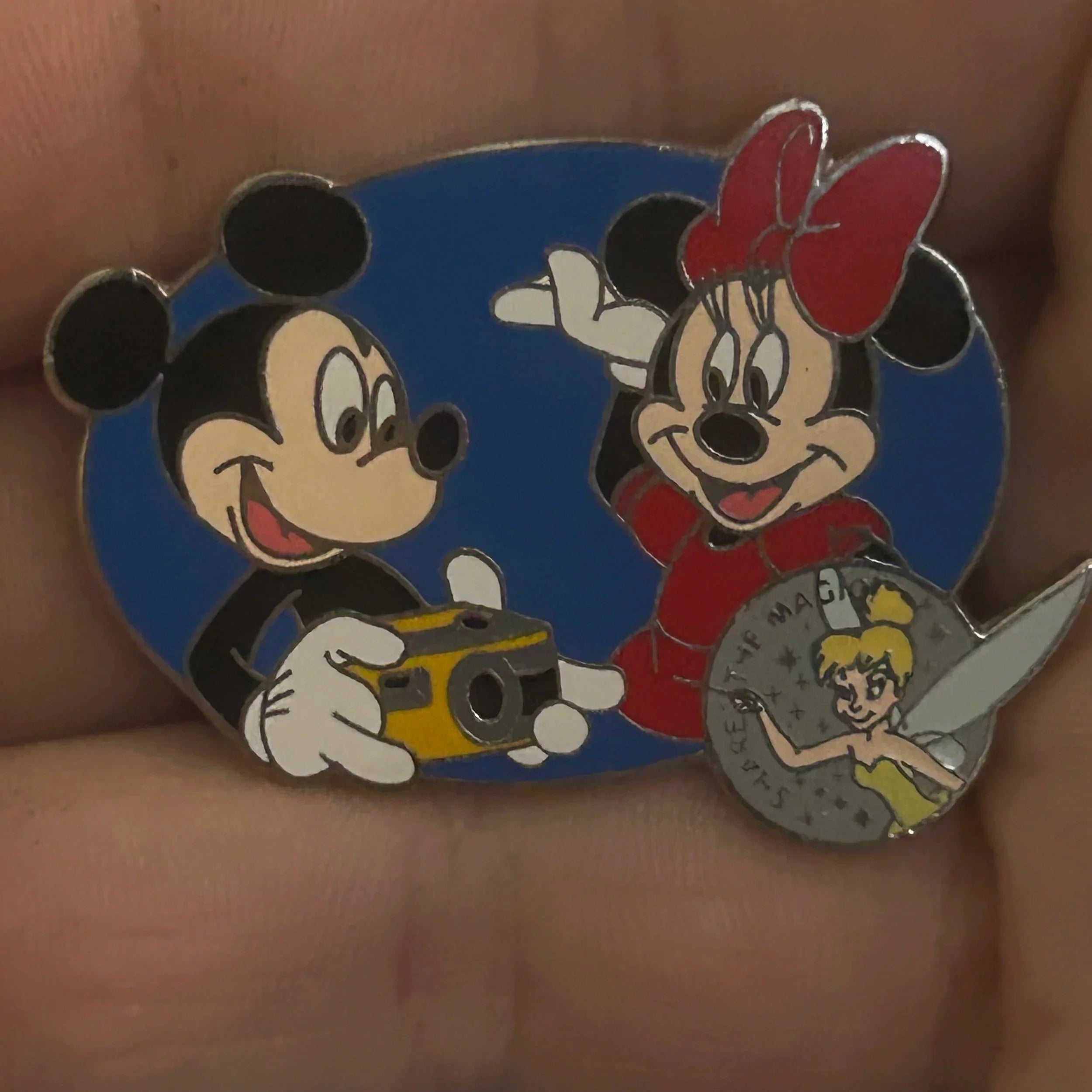 2002 - Mickey, Minnie and Tinker Bell - Share The Magic - Disney Pin