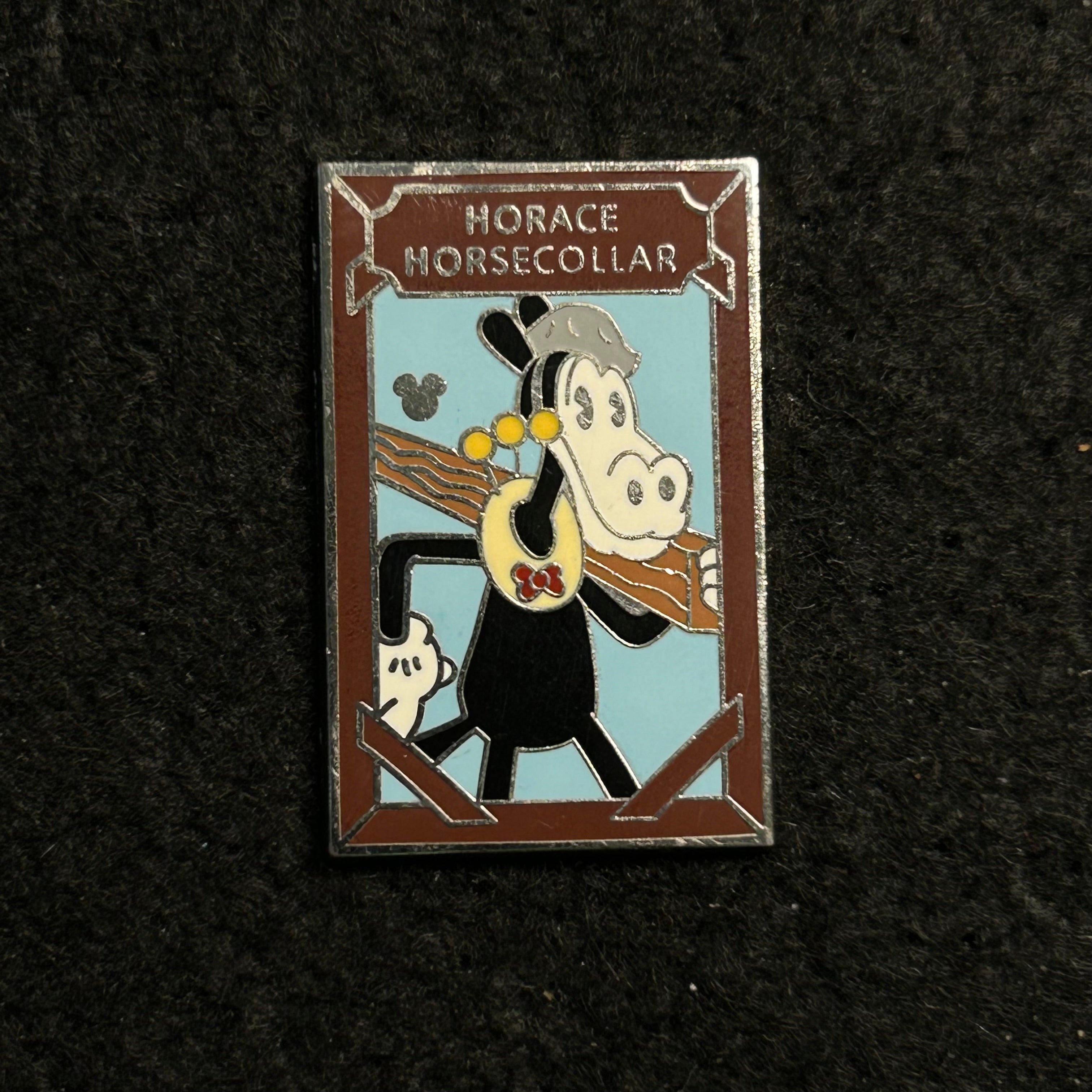 2012 - Horace Horsecollar holding Plank - Hidden Mickey Series - Disney Pin