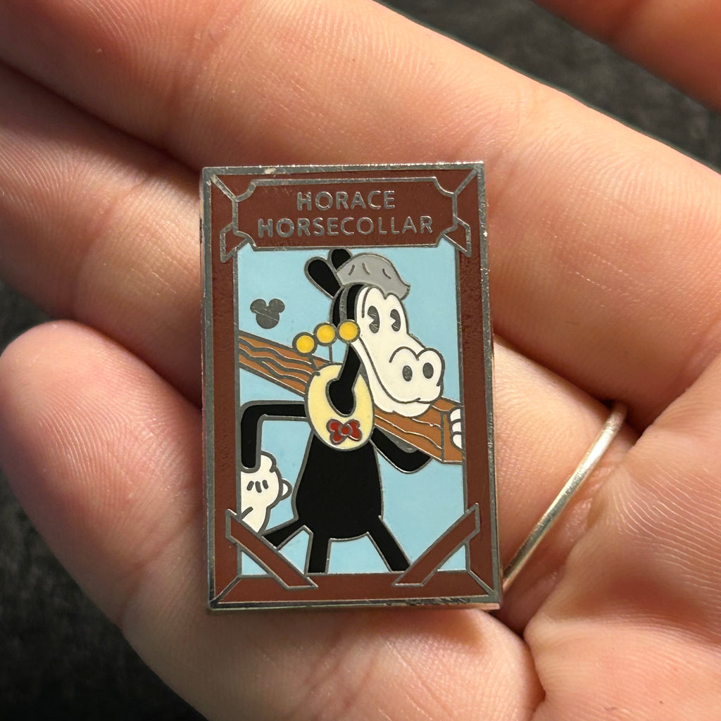 2012 - Horace Horsecollar holding Plank - Hidden Mickey Series - Disney Pin