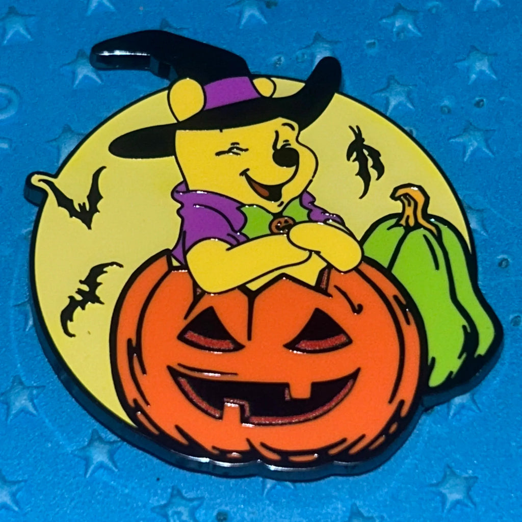 2024 - Winnie the Pooh - Witch - Halloween - Pumpkin - Disney Pin