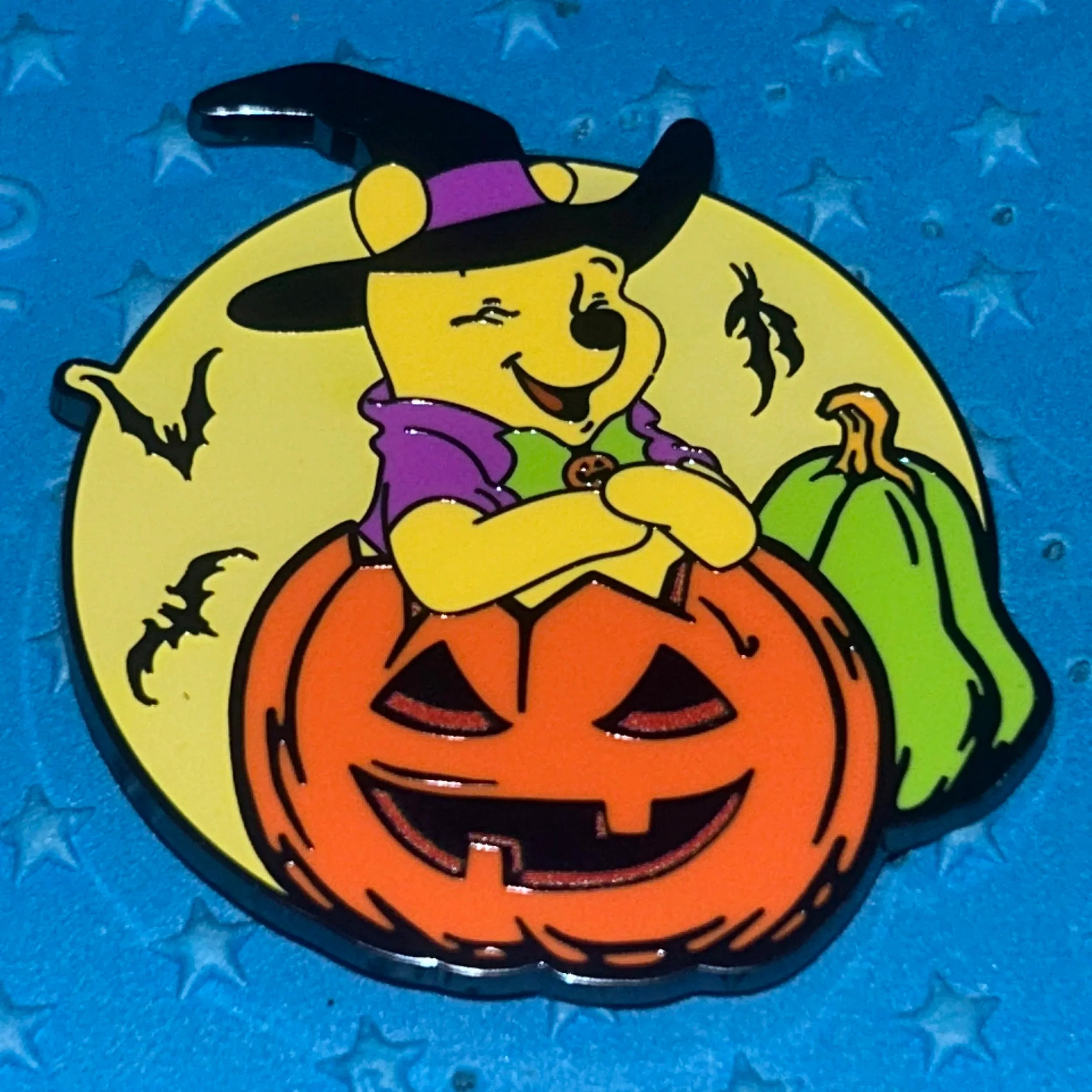 2024 - Winnie the Pooh - Witch - Halloween - Pumpkin - Disney Pin