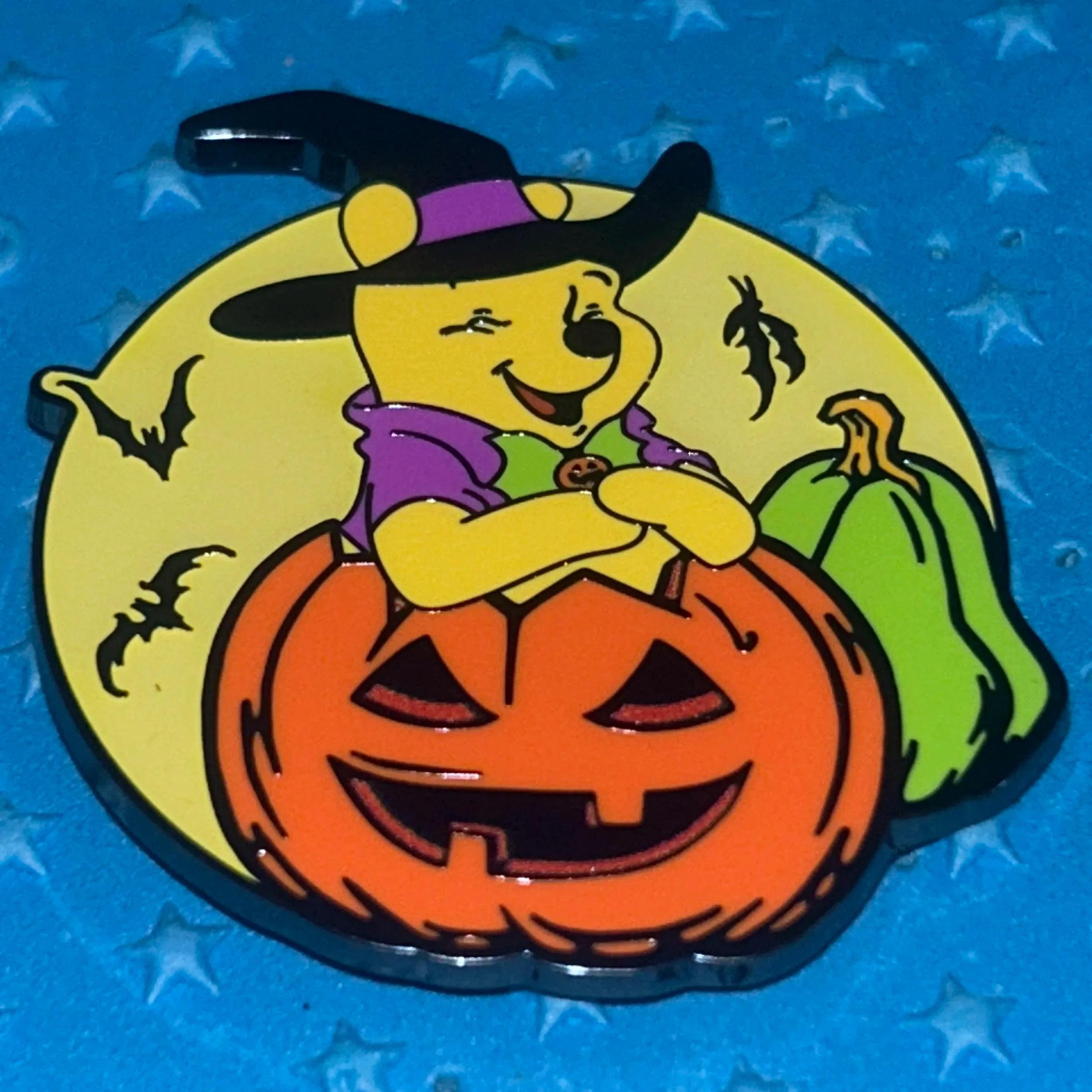 2024 - Winnie the Pooh - Witch - Halloween - Pumpkin - Disney Pin