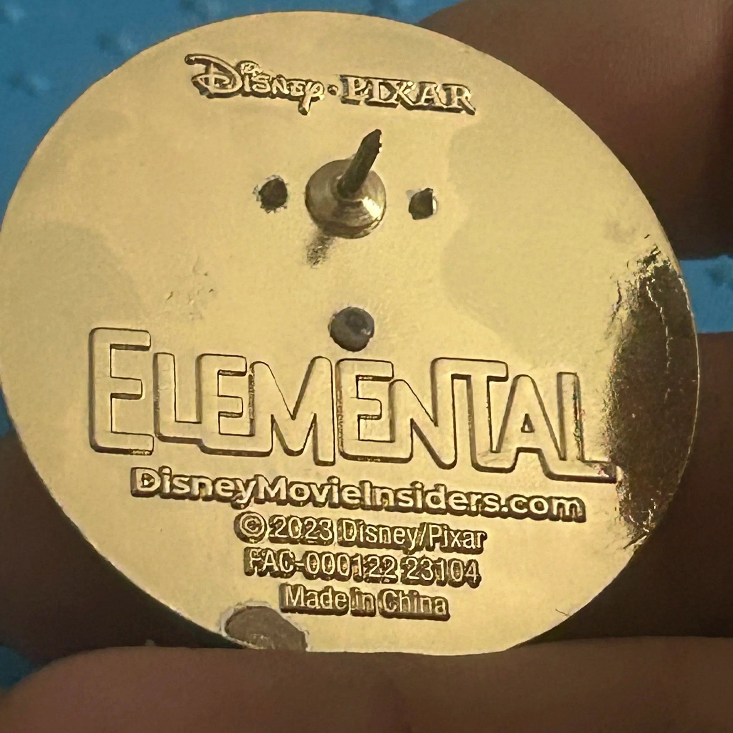 2023 - Elemental - Ember, Wade, Clod, and Lutz - Pixar - Current Mood - Spinner - Movie Club - Disney Pin