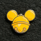 2018 - Christmas - Jingle Bell - Mickey Icon - Tiny - Disney Pin