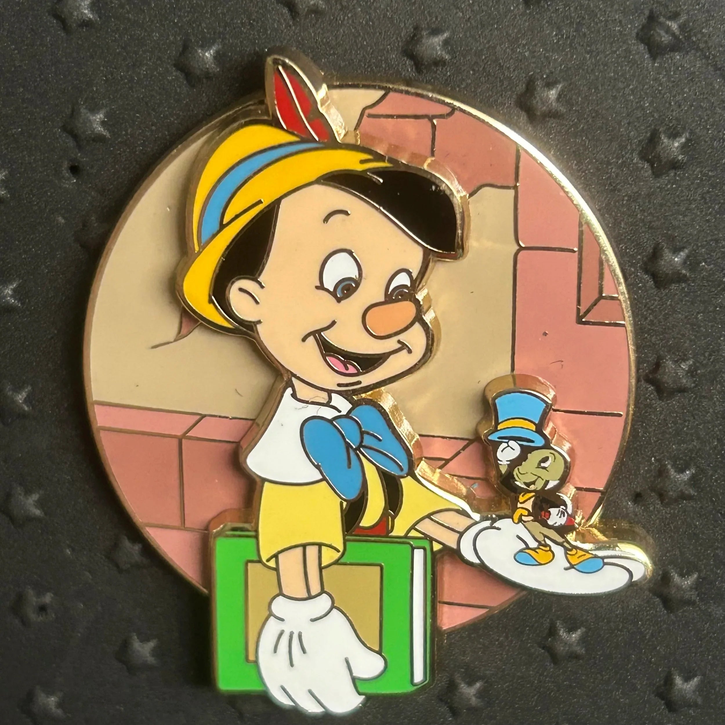 2022 - Pinocchio and Jiminy Cricket - Pin on Pin