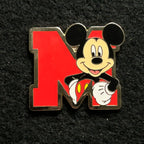 2004 - Mickey Mouse - Red M - Disney Pin