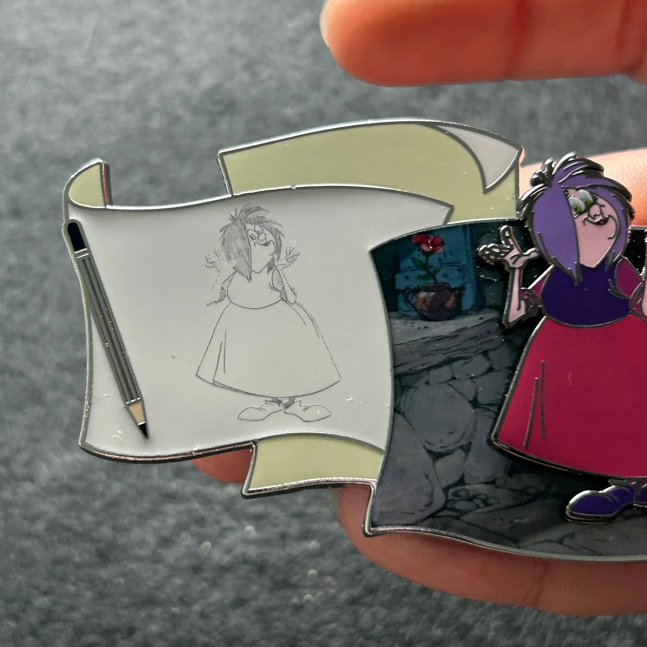 2025 - Madam Mim - Off the Page Series - WDI - LE 300 - Disney Pin