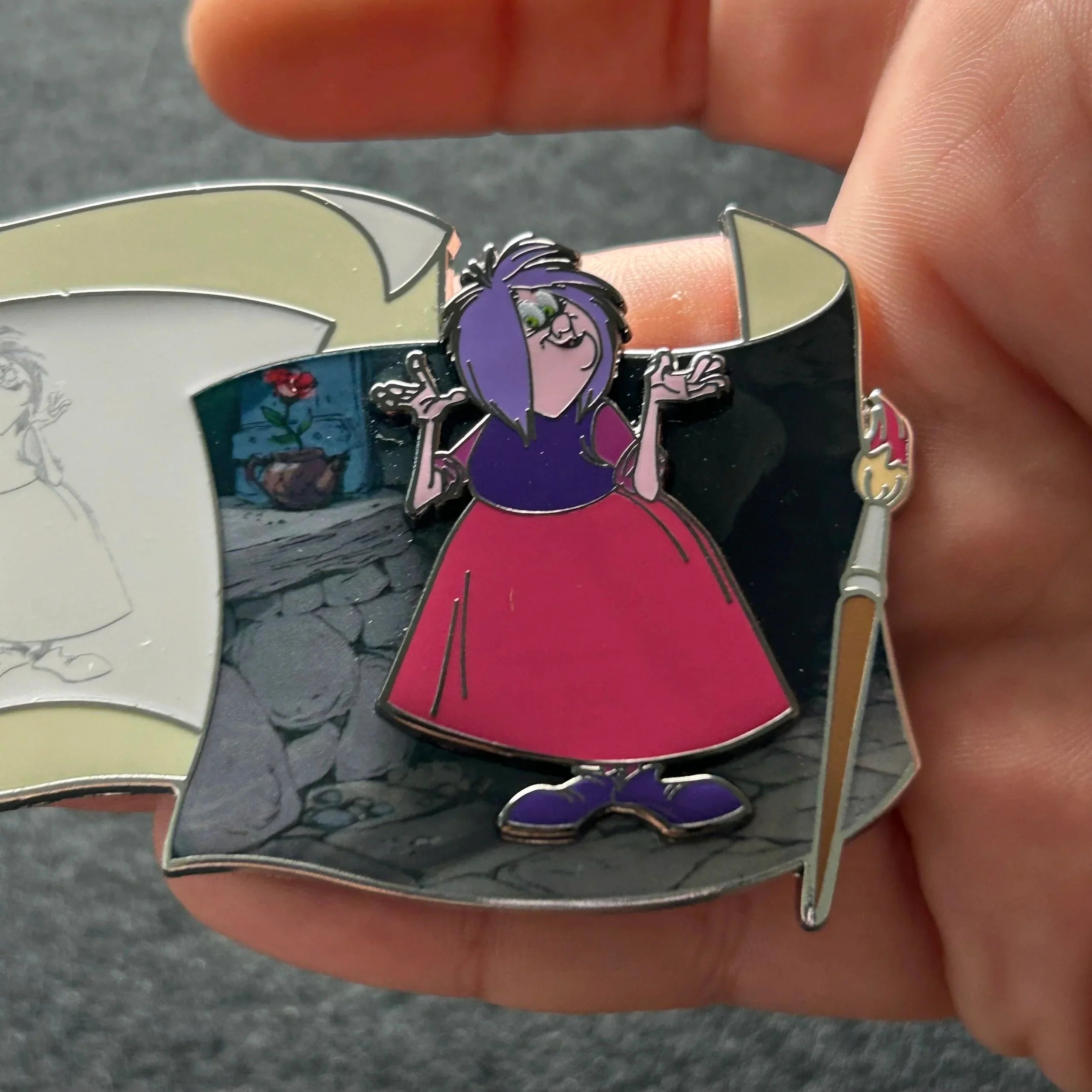 2025 - Madam Mim - Off the Page Series - WDI - LE 300 - Disney Pin