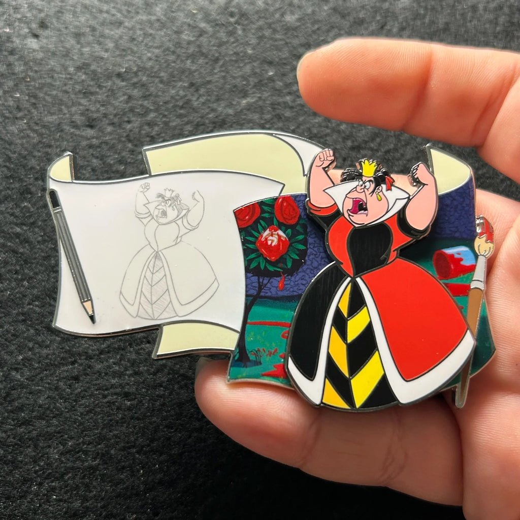 2025 - Queen of Hearts - Off the Page Series - WDI - LE 300 - Disney Pin
