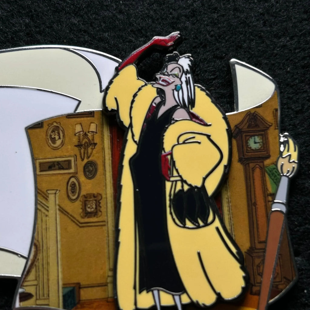 2025 - Cruella de Vil - Off the Page Series - WDI - LE 300 - Disney Pin